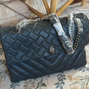 Kurt Geiger Charcoal black tote